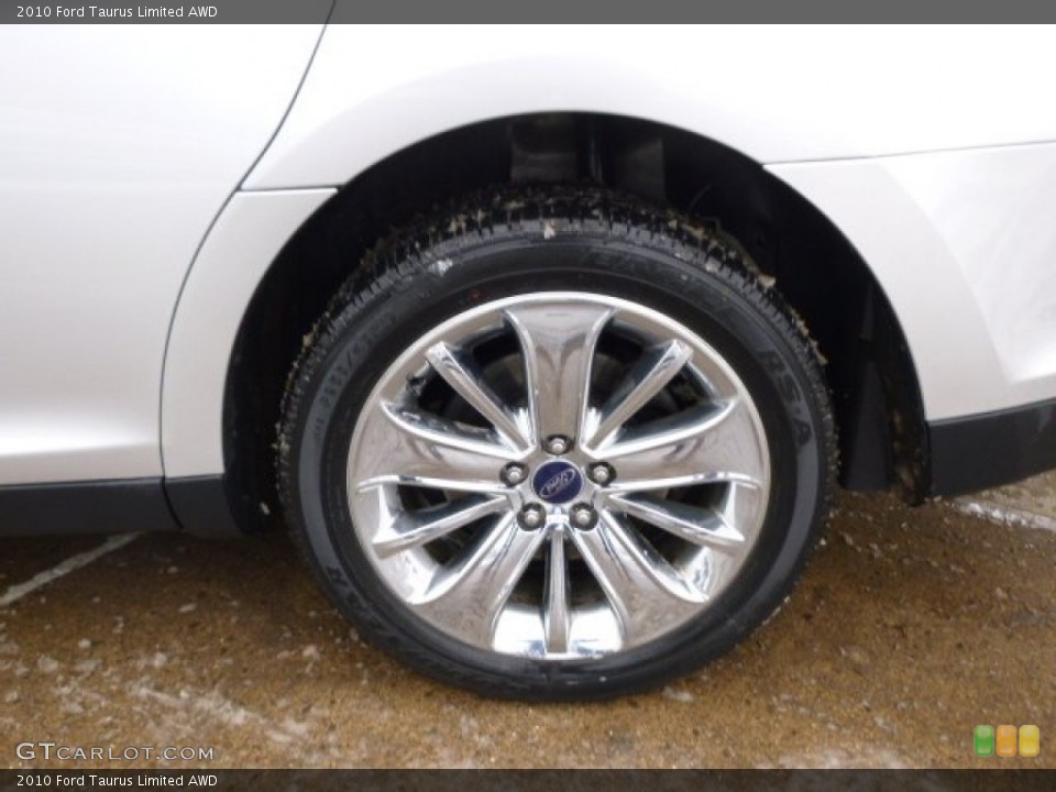 2010 Ford Taurus Limited AWD Wheel and Tire Photo #90279886