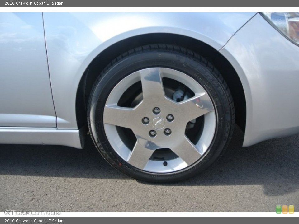 2010 Chevrolet Cobalt LT Sedan Wheel and Tire Photo #90284242