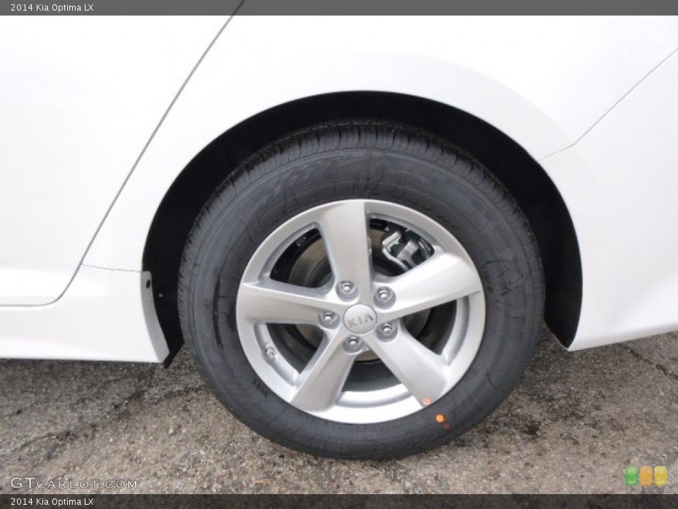 2014 Kia Optima LX Wheel and Tire Photo #90284548