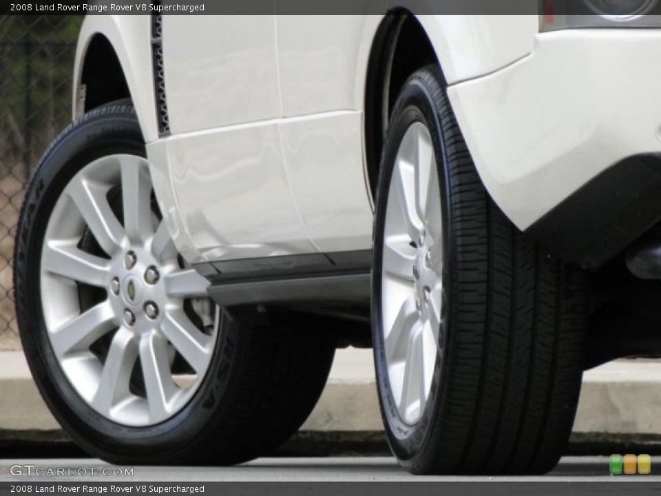 2008 Land Rover Range Rover V8 Supercharged Wheel and Tire Photo #90287464