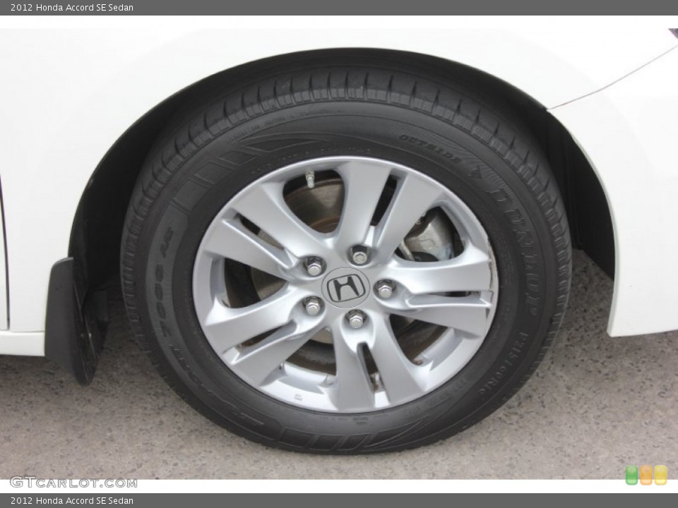2012 Honda Accord SE Sedan Wheel and Tire Photo #90287659
