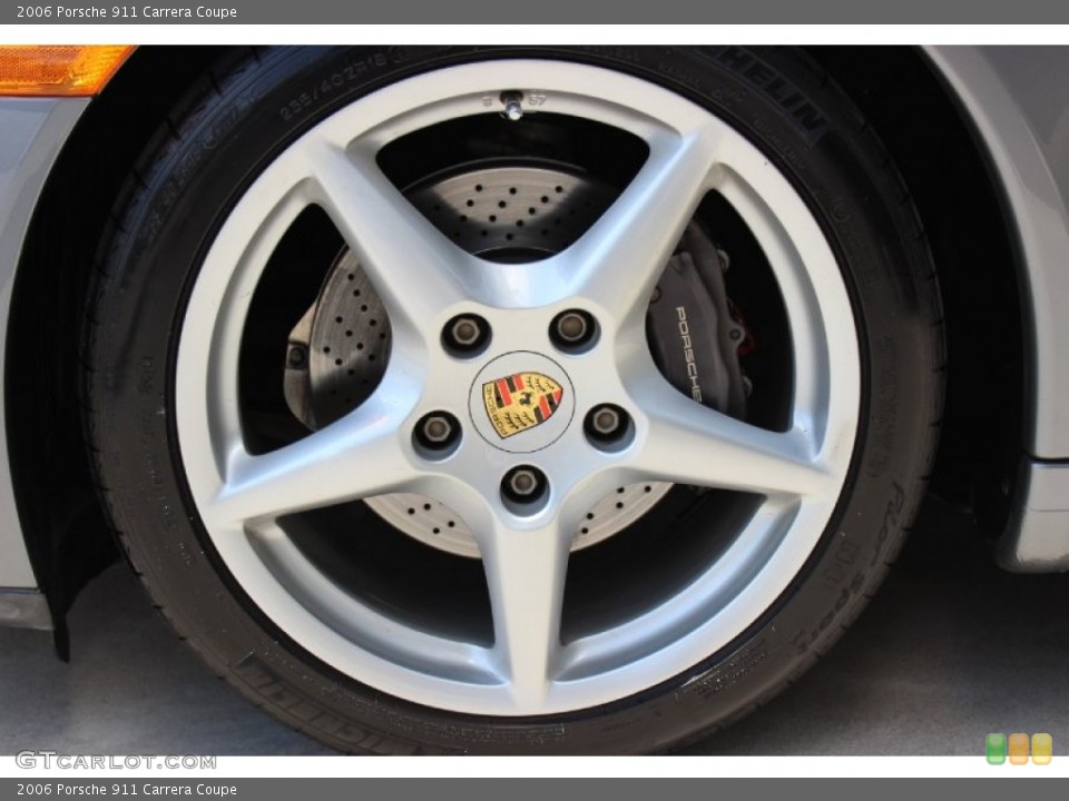 2006 Porsche 911 Carrera Coupe Wheel and Tire Photo #90290131