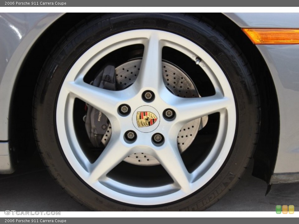 2006 Porsche 911 Carrera Coupe Wheel and Tire Photo #90290252