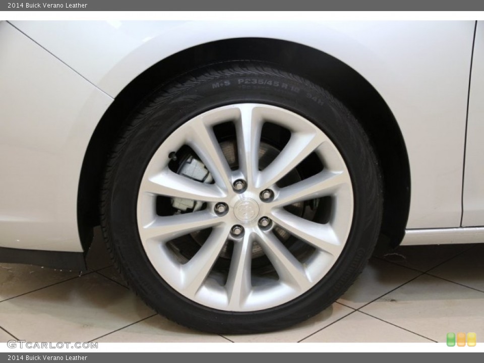 2014 Buick Verano Leather Wheel and Tire Photo #90292615