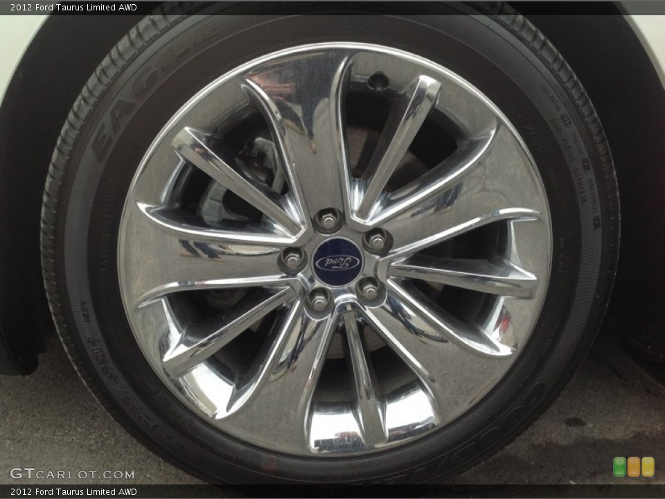2012 Ford Taurus Limited AWD Wheel and Tire Photo #90292822