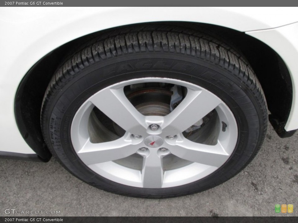 2007 Pontiac G6 GT Convertible Wheel and Tire Photo #90301050