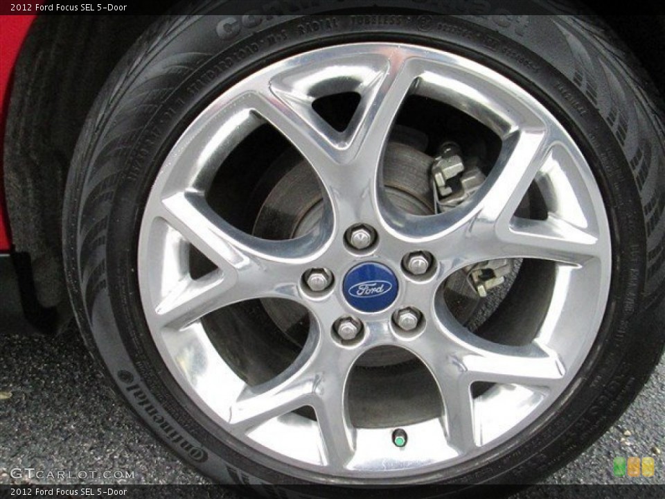 2012 Ford Focus SEL 5-Door Wheel and Tire Photo #90323811