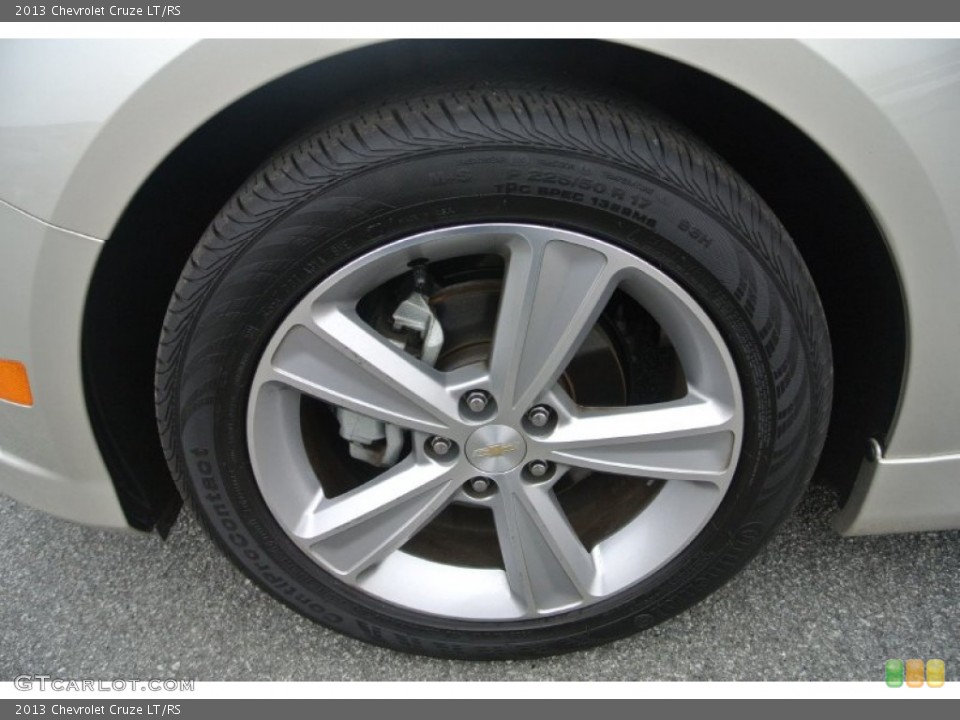 2013 Chevrolet Cruze LT/RS Wheel and Tire Photo #90326124