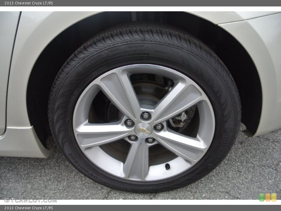 2013 Chevrolet Cruze LT/RS Wheel and Tire Photo #90326136