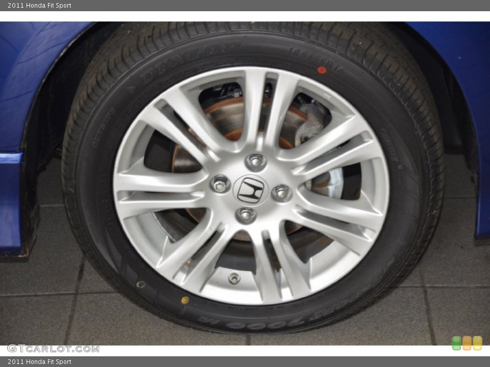 2011 Honda Fit Sport Wheel and Tire Photo #90327145