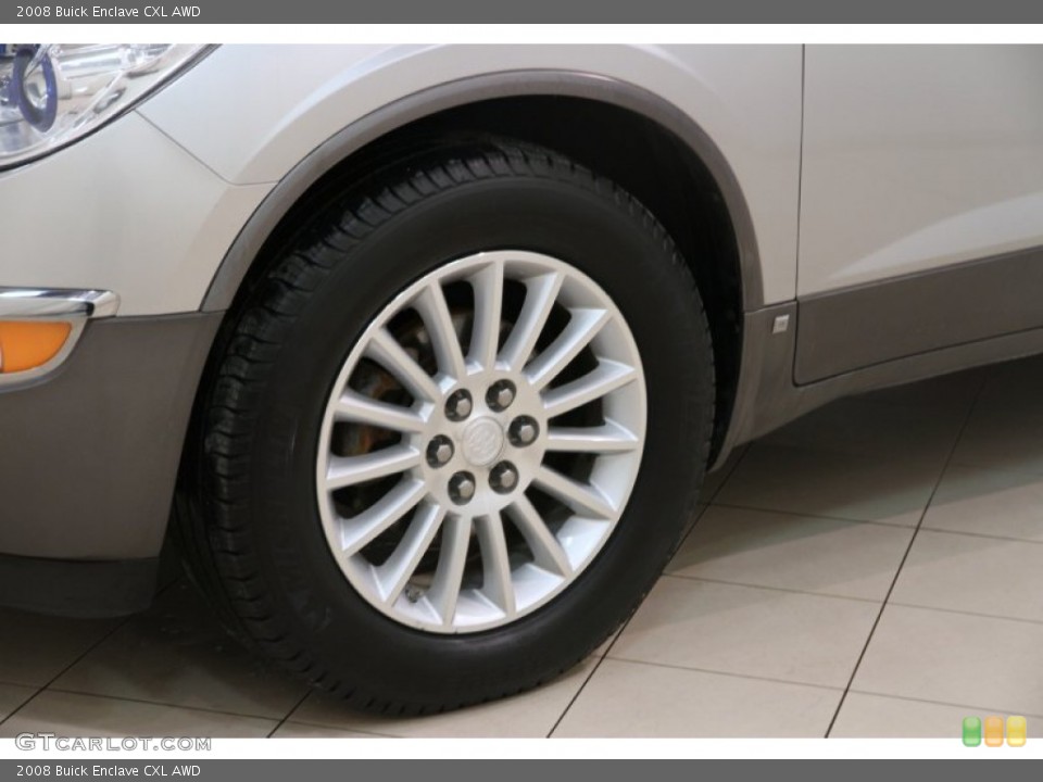 2008 Buick Enclave CXL AWD Wheel and Tire Photo #90333717