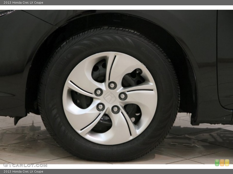 2013 Honda Civic LX Coupe Wheel and Tire Photo #90334293