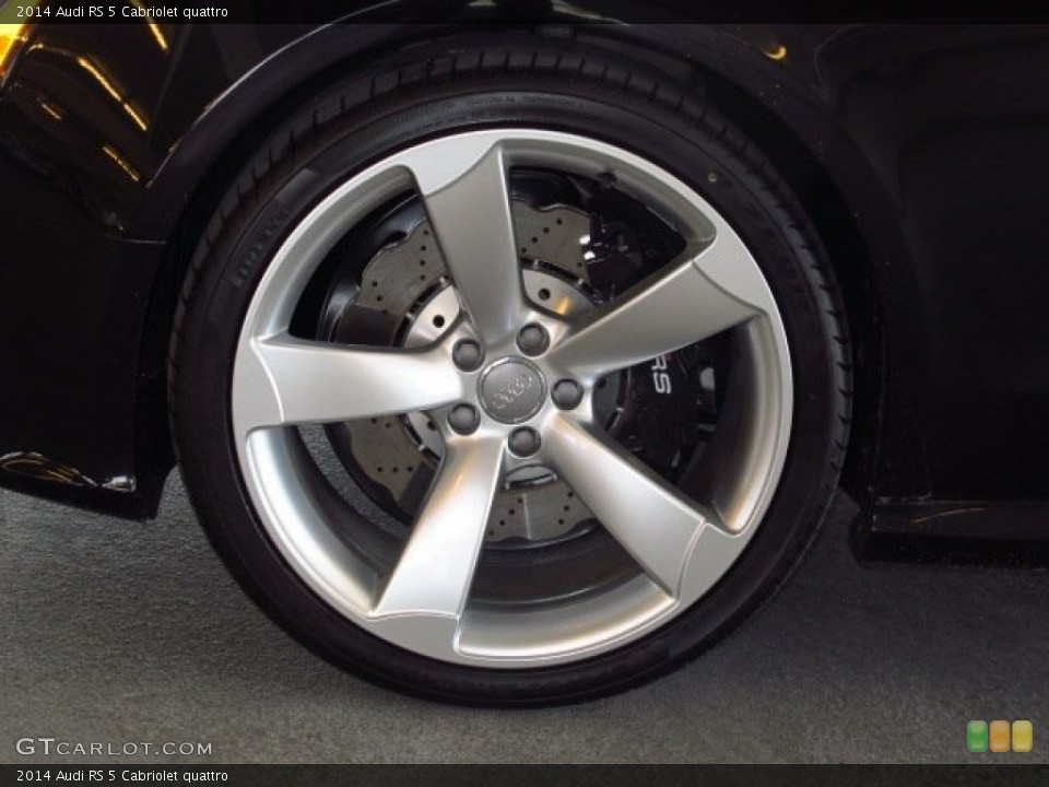 2014 Audi RS 5 Cabriolet quattro Wheel and Tire Photo #90342377