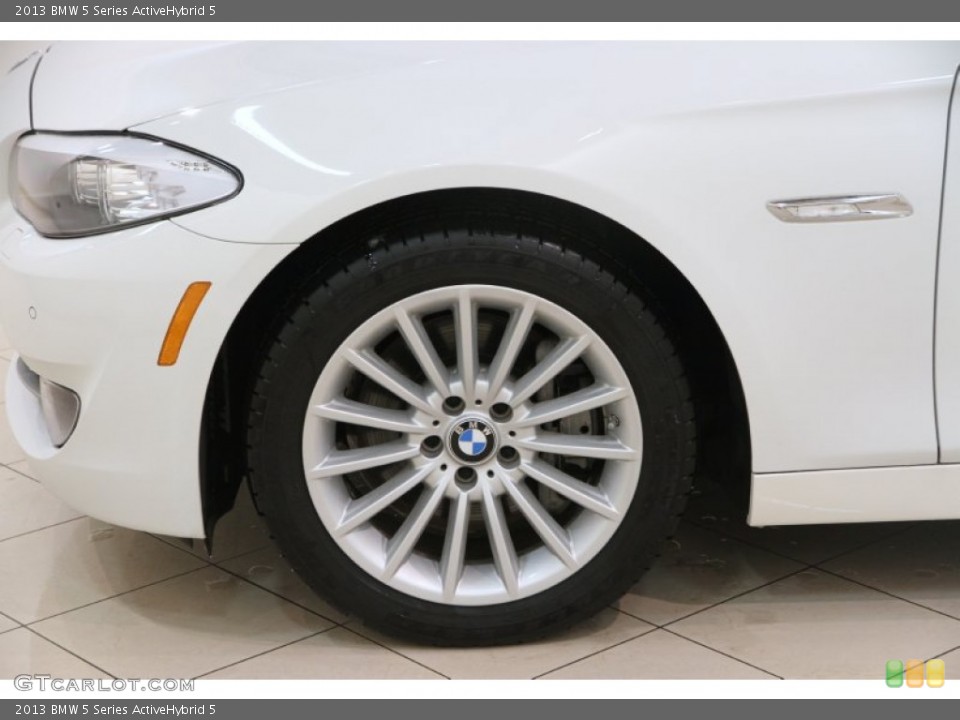 2013 BMW 5 Series ActiveHybrid 5 Wheel and Tire Photo #90347625