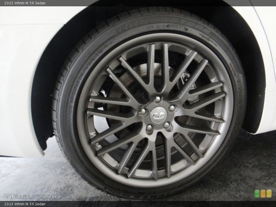 2013 Infiniti M Custom Wheel and Tire Photo #90347745