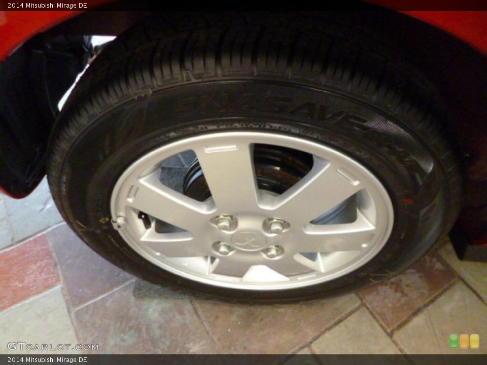 2014 Mitsubishi Mirage Wheels and Tires