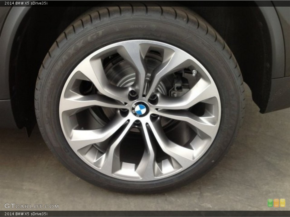 2014 BMW X5 sDrive35i Wheel and Tire Photo #90350520