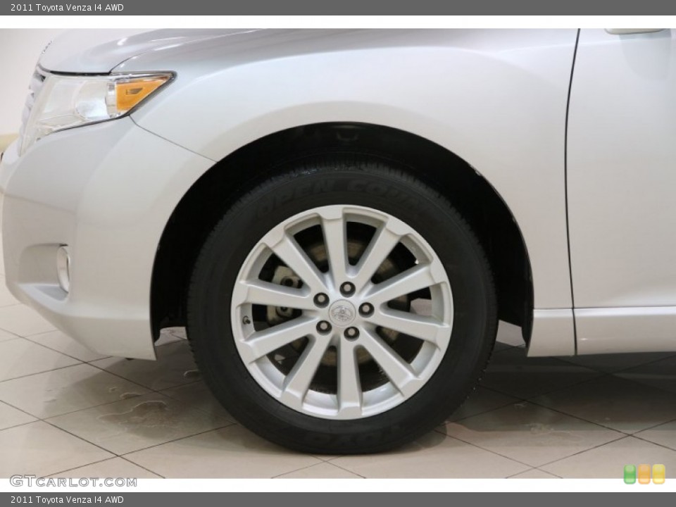 2011 Toyota Venza I4 AWD Wheel and Tire Photo #90351141