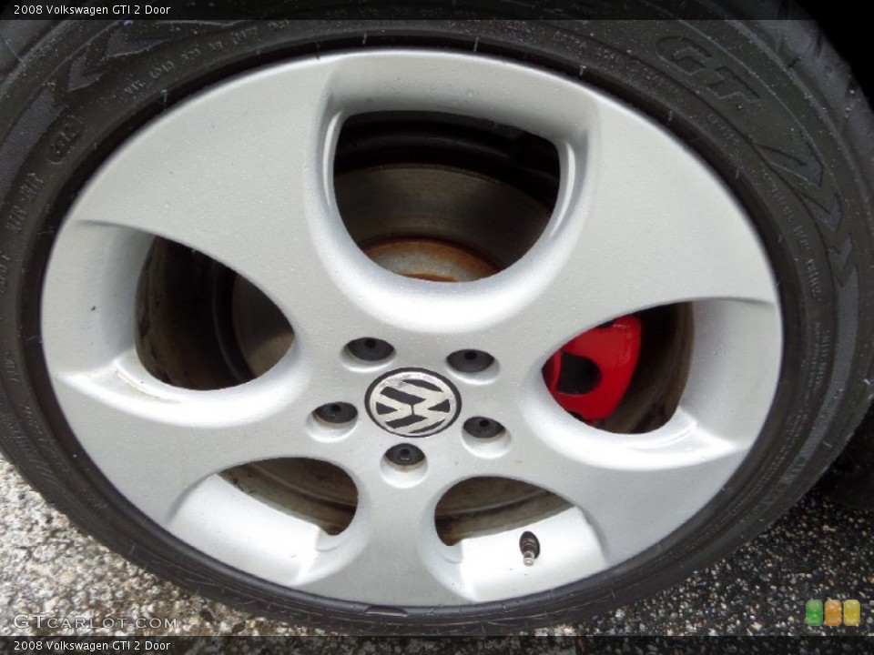 2008 Volkswagen GTI 2 Door Wheel and Tire Photo #90351678