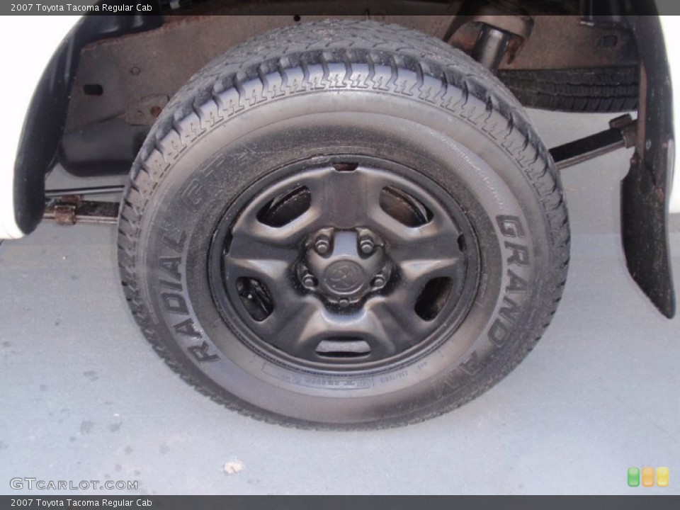 2007 Toyota Tacoma Regular Cab Wheel and Tire Photo #90352194