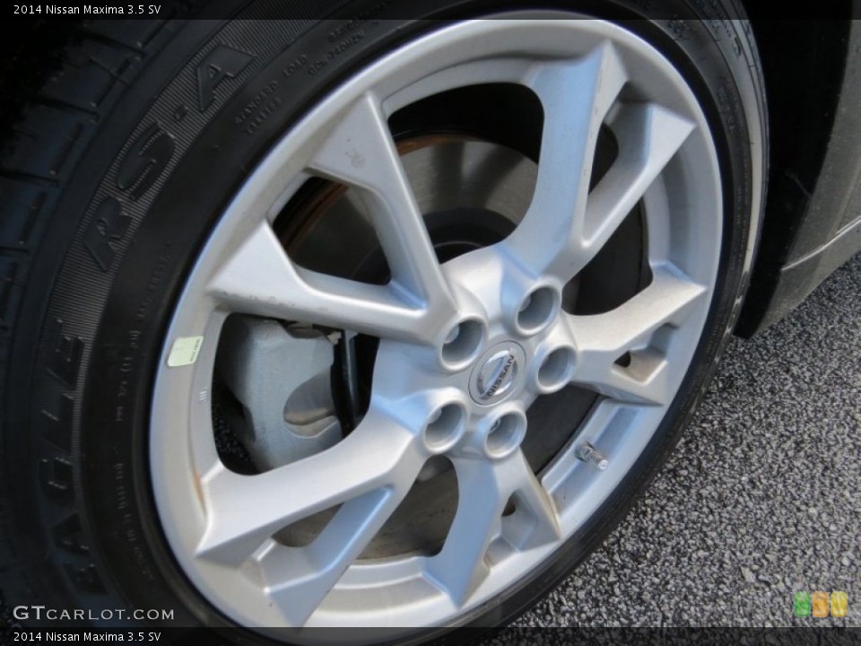 2014 Nissan Maxima 3.5 SV Wheel and Tire Photo #90360793