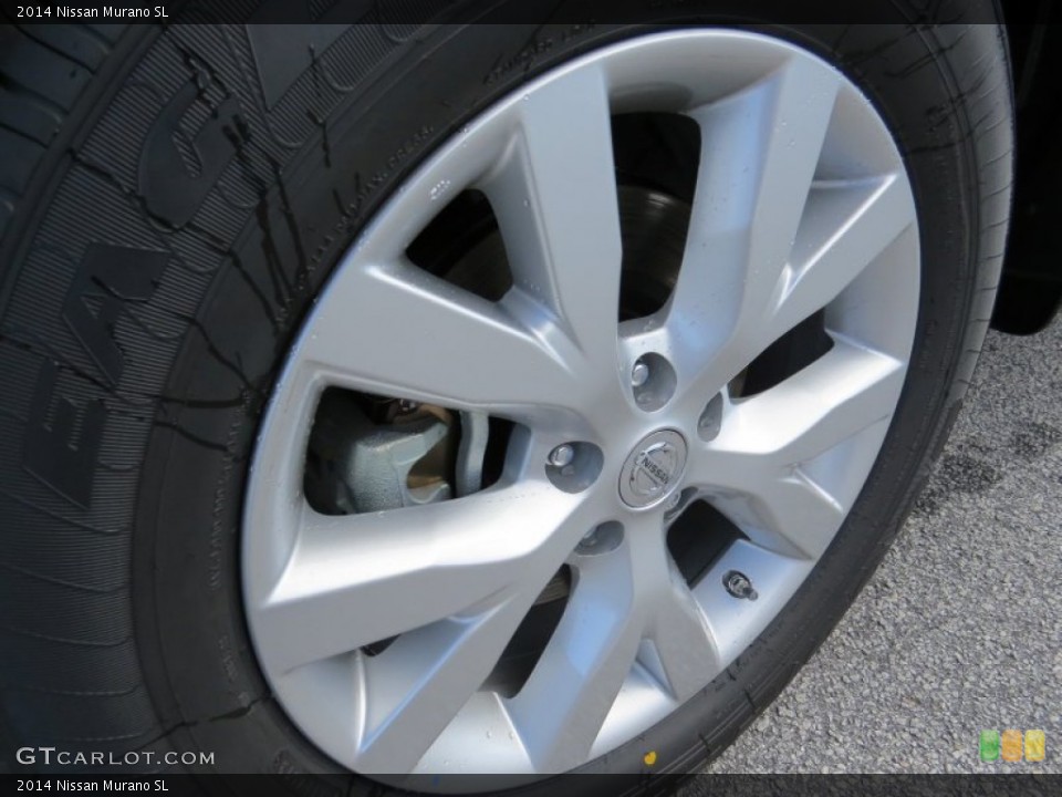 2014 Nissan Murano SL Wheel and Tire Photo #90362294