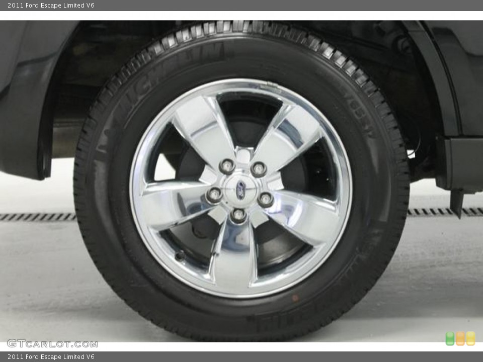 2011 Ford Escape Limited V6 Wheel and Tire Photo #90362521