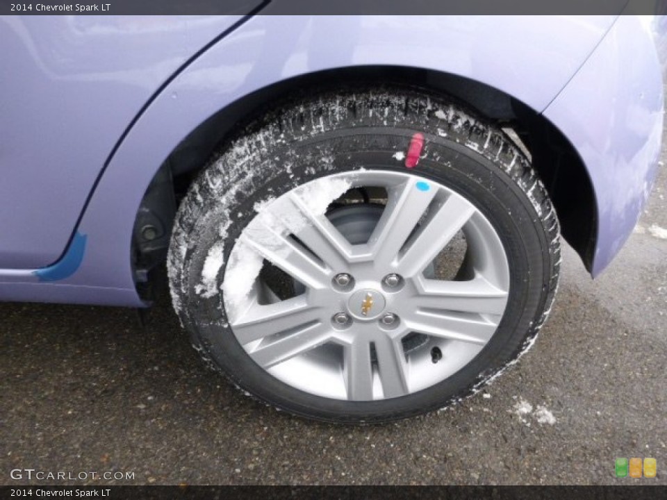 2014 Chevrolet Spark LT Wheel and Tire Photo #90371471