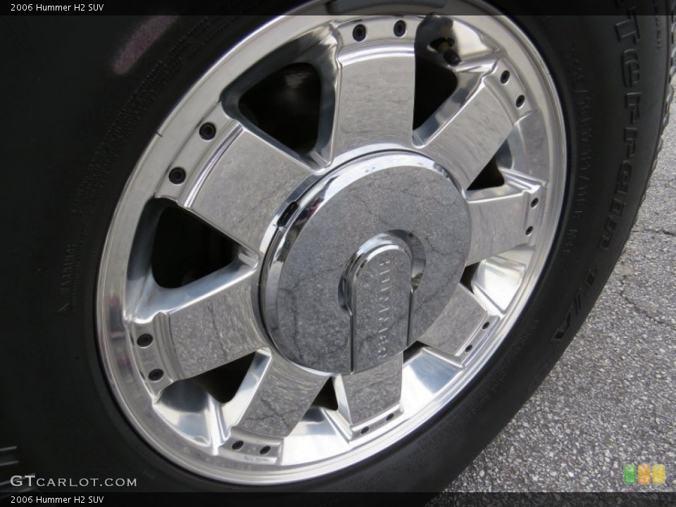2006 Hummer H2 SUV Wheel and Tire Photo #90382898