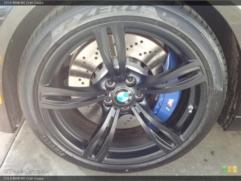 2014 BMW M6 Gran Coupe Wheel and Tire Photo #90400355