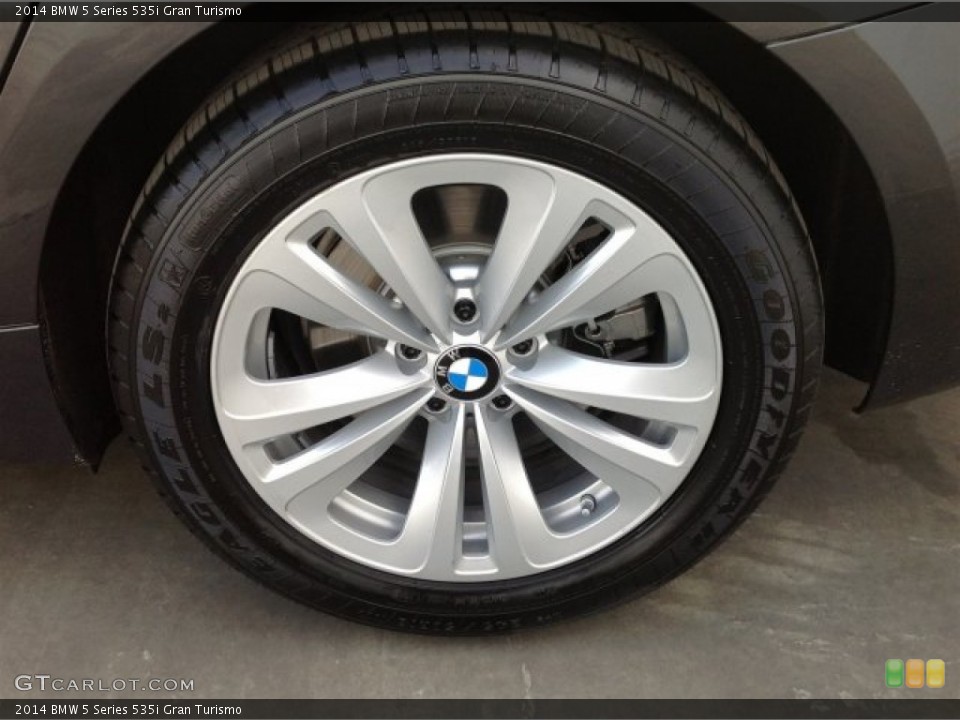2014 BMW 5 Series 535i Gran Turismo Wheel and Tire Photo #90401075