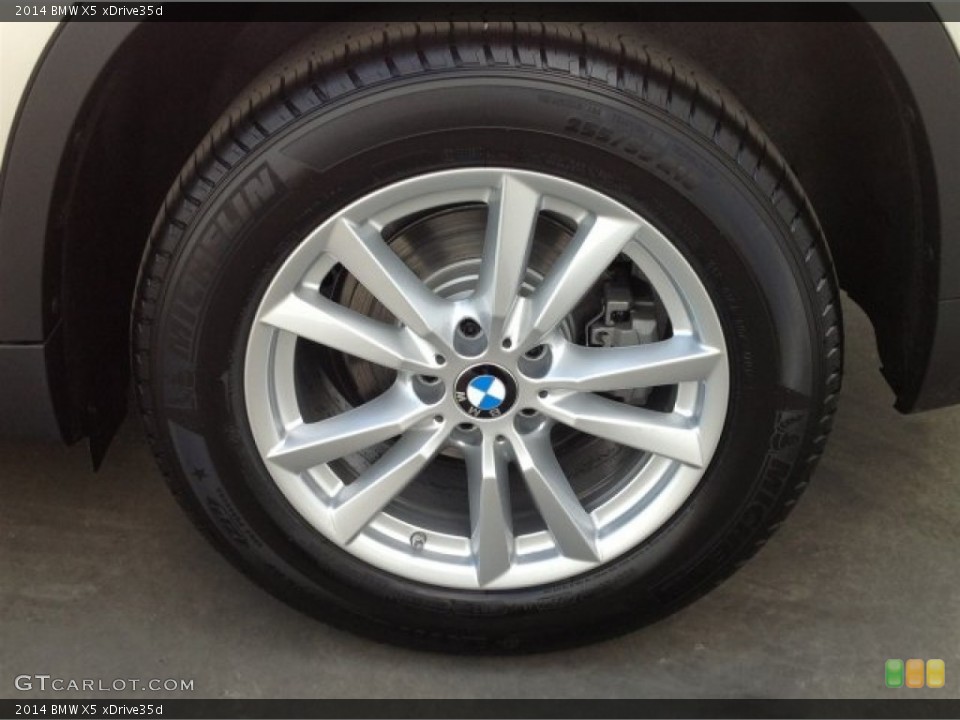 2014 BMW X5 xDrive35d Wheel and Tire Photo #90401605