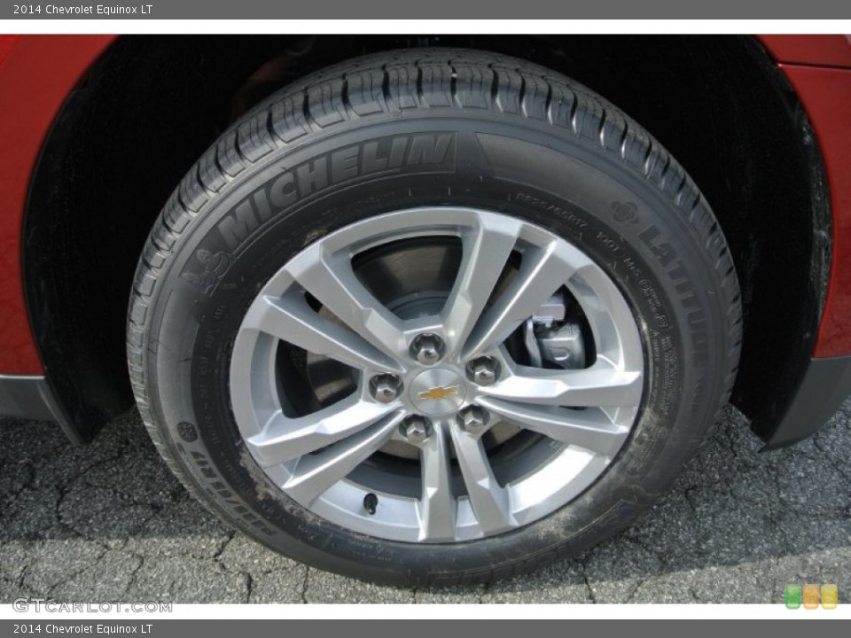 2014 Chevrolet Equinox LT Wheel and Tire Photo #90401794