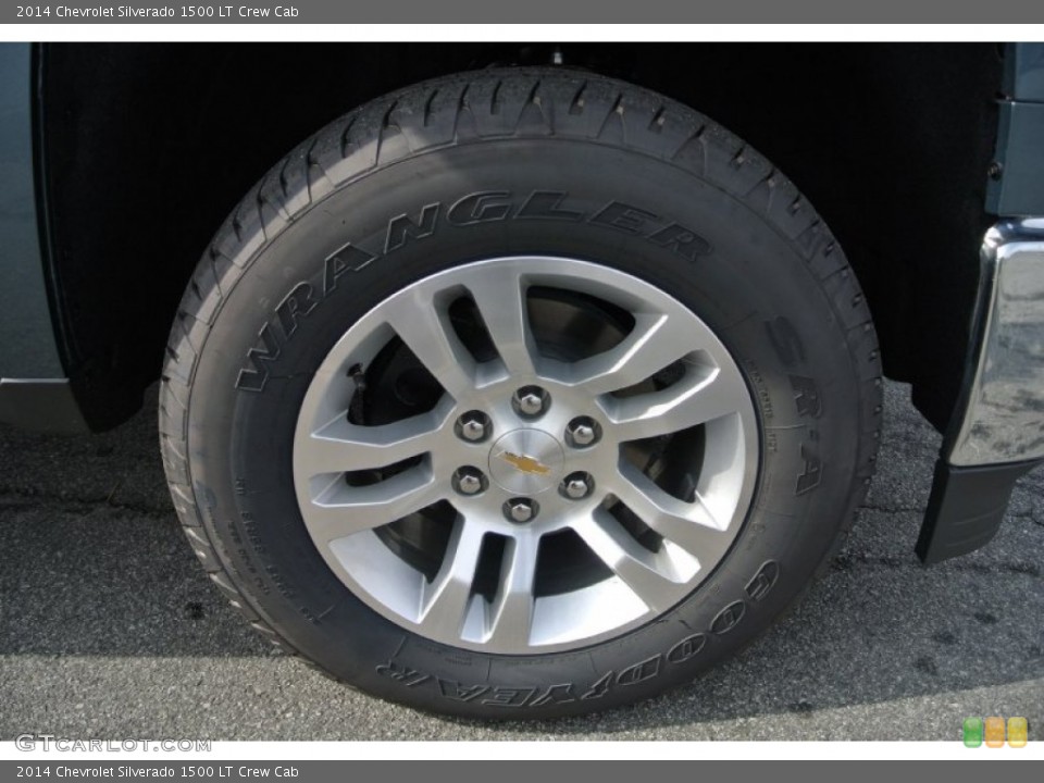 2014 Chevrolet Silverado 1500 LT Crew Cab Wheel and Tire Photo #90402227