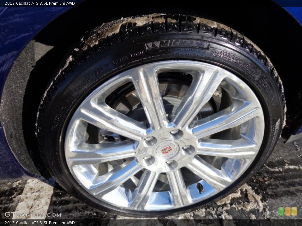 2013 Cadillac ATS 3.6L Premium AWD Wheel and Tire Photo #90403715