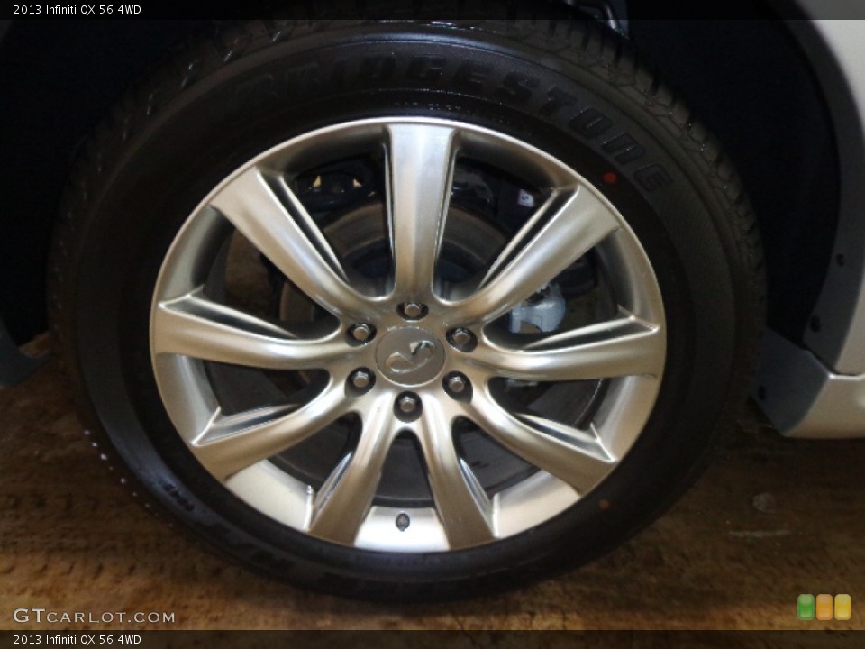 2013 Infiniti QX 56 4WD Wheel and Tire Photo #90409908