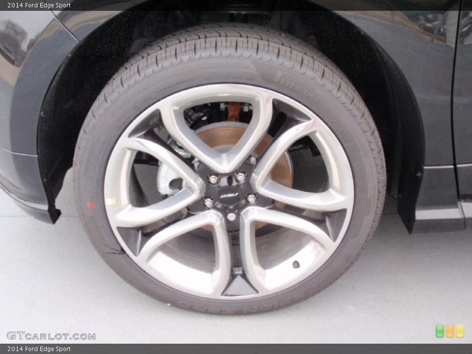 2014 Ford Edge Sport Wheel and Tire Photo #90411036