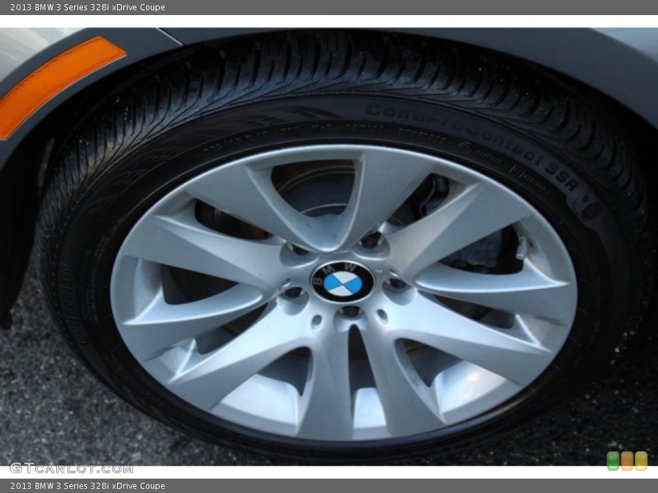 2013 BMW 3 Series 328i xDrive Coupe Wheel and Tire Photo #90415818