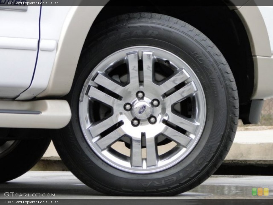 2007 Ford Explorer Eddie Bauer Wheel and Tire Photo #90421976