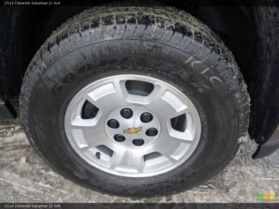 2014 Chevrolet Suburban LS 4x4 Wheel and Tire Photo #90425892