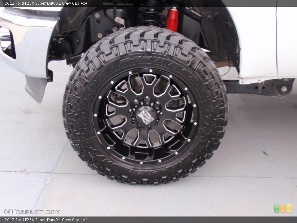2012 Ford F250 Super Duty Custom Wheel and Tire Photo #90443638