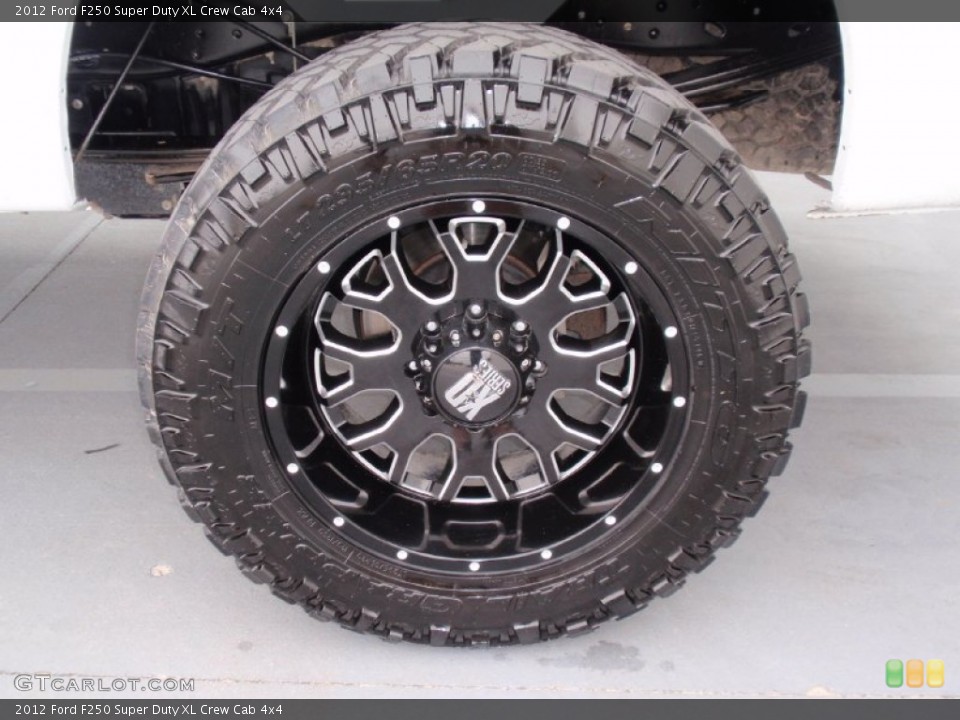 2012 Ford F250 Super Duty Custom Wheel and Tire Photo #90443641