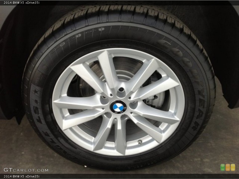 2014 BMW X5 xDrive35i Wheel and Tire Photo #90457599