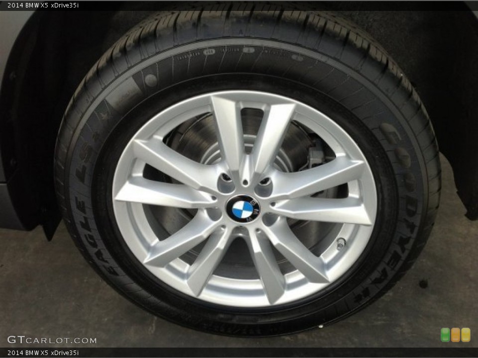 2014 BMW X5 xDrive35i Wheel and Tire Photo #90457776