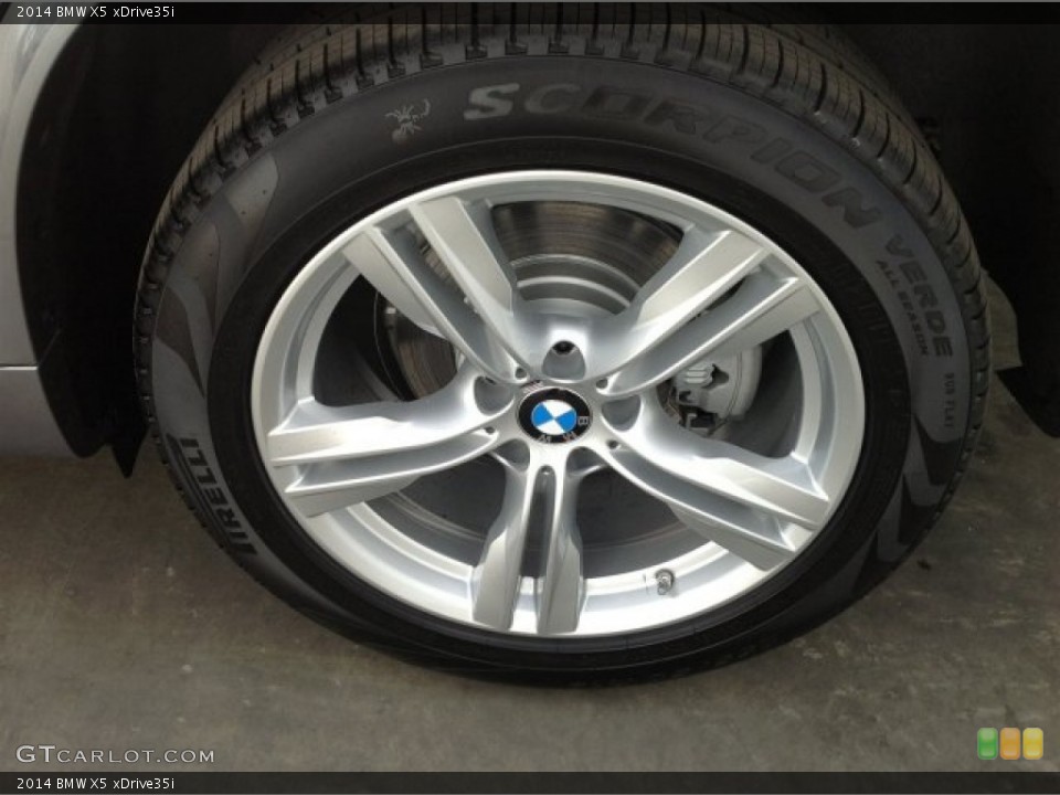 2014 BMW X5 xDrive35i Wheel and Tire Photo #90457926