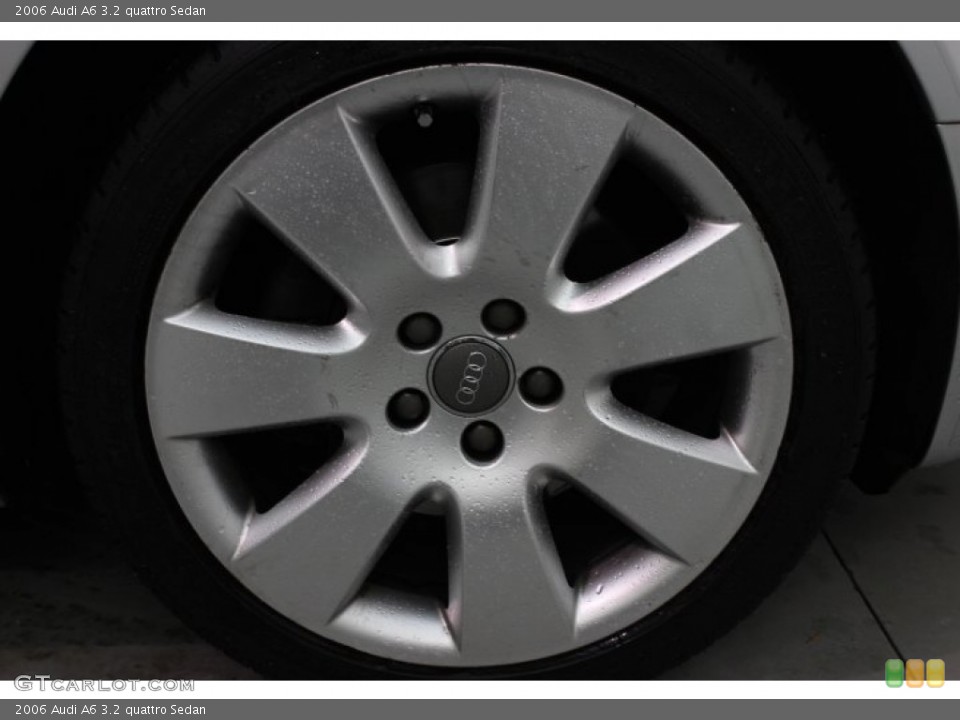 2006 Audi A6 3.2 quattro Sedan Wheel and Tire Photo #90471326