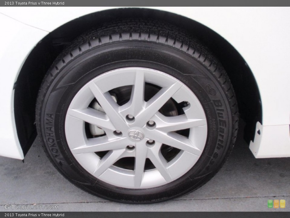 2013 Toyota Prius v Three Hybrid Wheel and Tire Photo #90480695