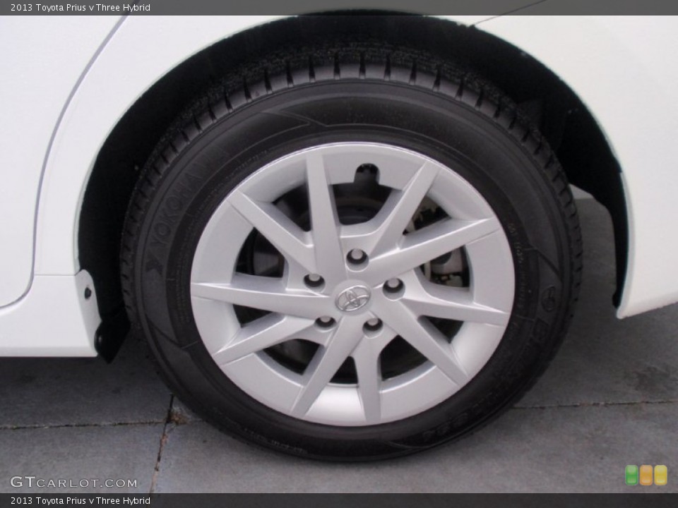 2013 Toyota Prius v Three Hybrid Wheel and Tire Photo #90480716
