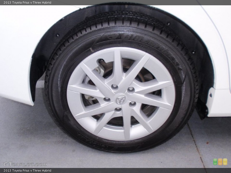 2013 Toyota Prius v Three Hybrid Wheel and Tire Photo #90480740
