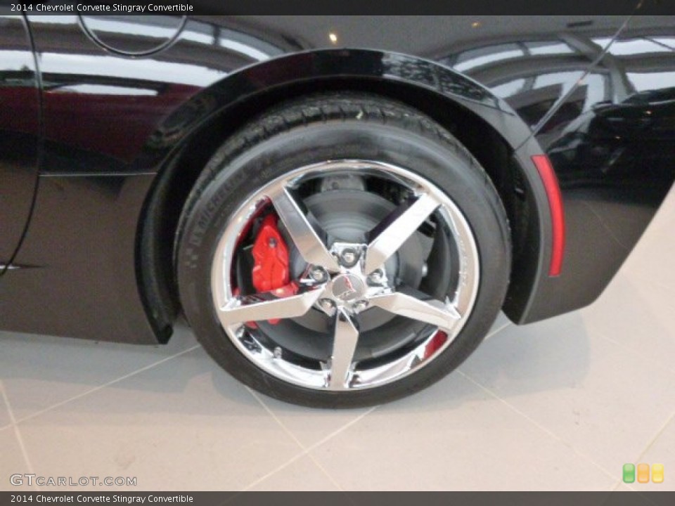 2014 Chevrolet Corvette Stingray Convertible Wheel and Tire Photo #90493361